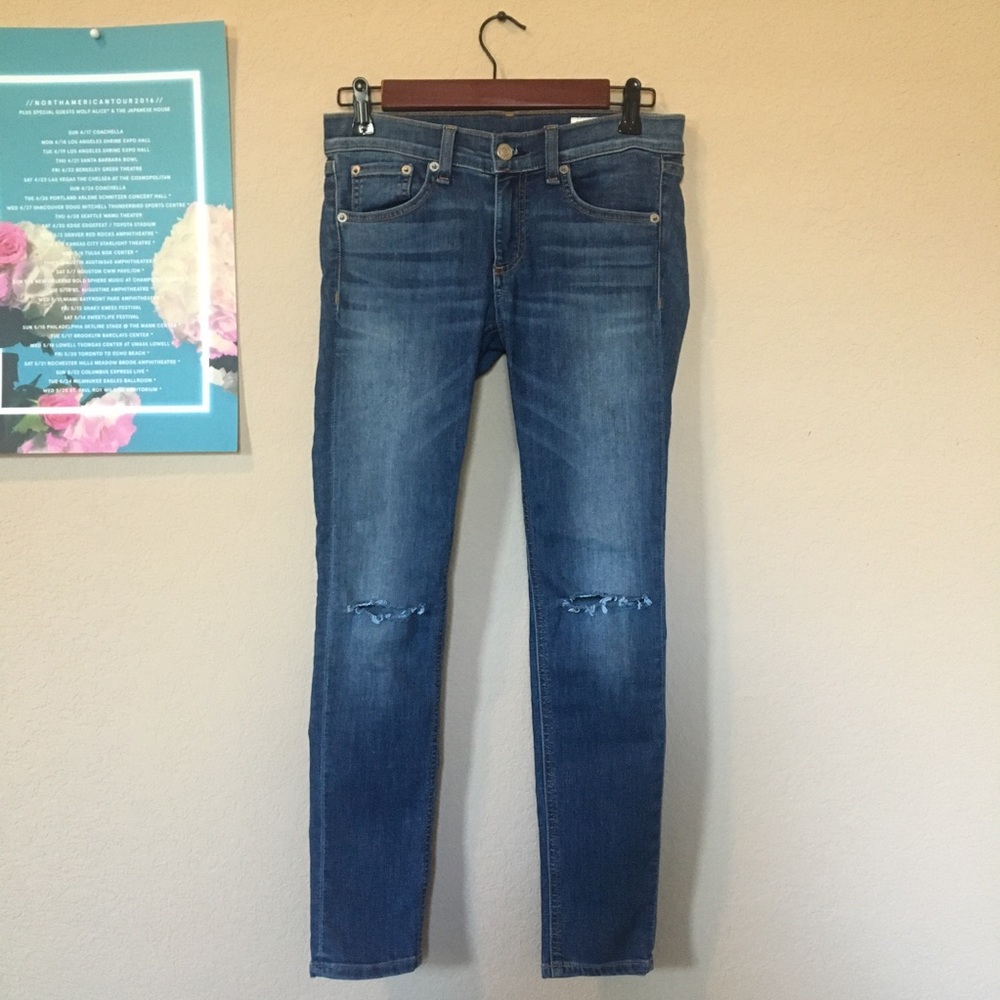 rag & bone lily dale capri ripped jeans